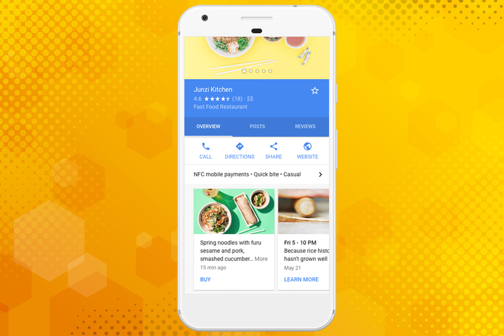 Google Post définition, exemples et 7 optimisations