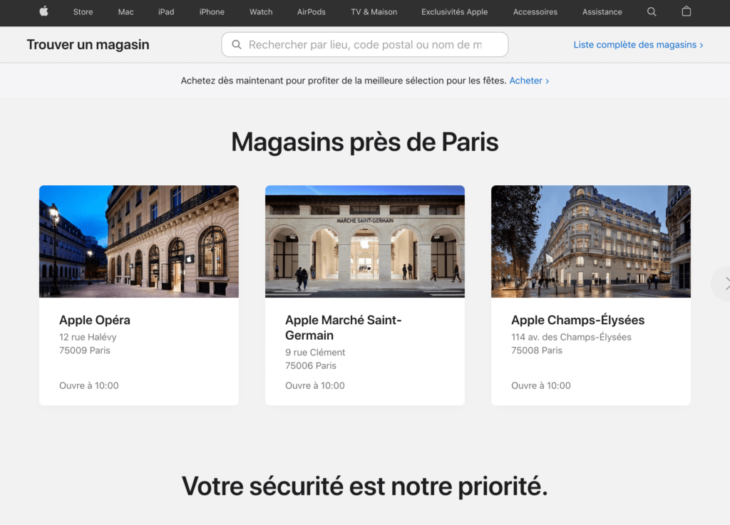 store locator apple
